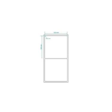 Imagem de Kit C/ 10 Rolos De Etiqueta Couche 100x100 (mm) 10x10 Cm - RPrint Etiq