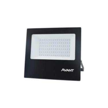 Imagem de Refletor LED Slim 100 Watts 3000K Bivolt para Áreas Externas - Avant
