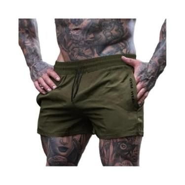 Imagem de Calções de Corrida Masculinos - Respiráveis e Leves para Treino e Mara