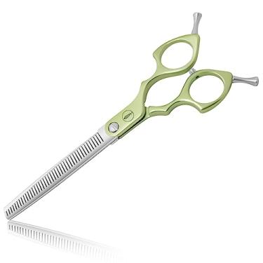 Imagem de HASHIMOTO Tesouras De Desbaste Para Cães, Tesouras De Desbaste Para Cães Para Preparação, 42 Dentes, 6,5 Polegadas, Taxa De Desbaste De 30%, Peso Extremamente Leve, Projetada Para Tratadores Profissio