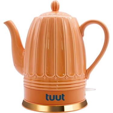 Imagem de Chaleira Elétrica de Porcelana Elegance 1,5L, Terracota, 220v