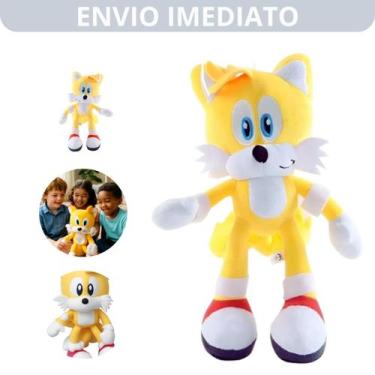 Imagem de Brinquedo Taills Pelúcia Turma Do Sonic The Hedgehog 30cm Infantil