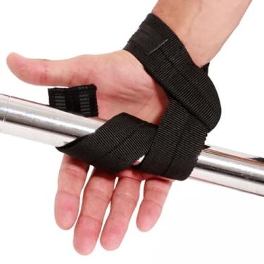 Imagem de Tala Strap Crossfit Exercício Musculação Exercício Premium Academia Rubber Fit