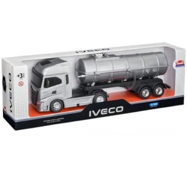 Imagem de Caminhão Iveco S-Way Tanque De Pipa Com Detalhes Realistas e Rodas Cro