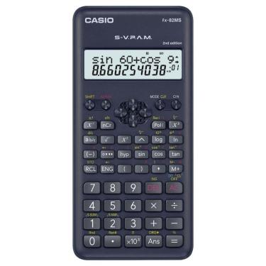 Imagem de Calculadora Cientifica 12 Dígitos Preta - Fx-82ms-2-s4-dh