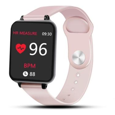 Imagem de Relógio Inteligente B57 Smartwatch Ios Android Rosa
