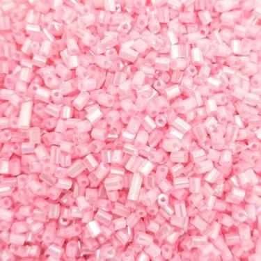 Imagem de Miçanga Passante Vidrilho Tubo 2mm 8000pçs 100g Escolha a Cor - Macall