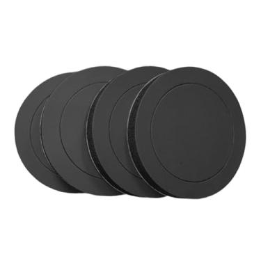 Imagem de Generic Conjunto de 4 almofadas de espuma de 6,5" para amplificação de som, autoadesivas e à prova de ruído, ideais para portas de carros, 19.5 Cm X 1.5 Cm