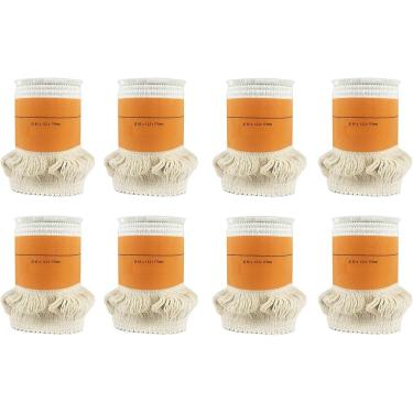 Imagem de Pavio De Substituição 65mm Fogão A Querosene Para Interior Exterior, Fogão A Querosene Aquecedor A Querosene, Aquecedores A Querosene Pavio De Reposição, 8pcs