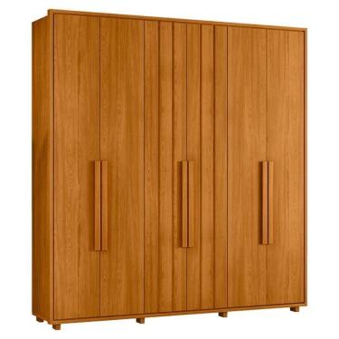 Imagem de Guarda Roupa Casal Veronese 6 Portas 230 Cm Cinamomo Madetec Cinamomo
