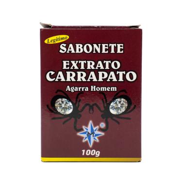 Imagem de Sabonete Atrativo Extrato de Carrapato Agarra Homens 100g