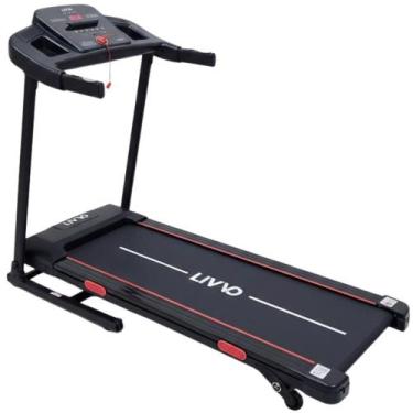 Imagem de Esteira Ergométrica Elétrica Bivolt 14 Km/h 100Kg LIVVO