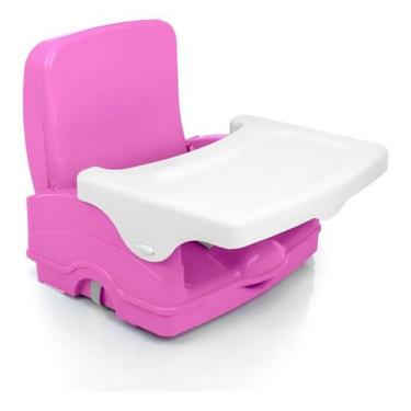Imagem de Cadeira de Refeição Portátil Cosco Kids, Smart, Rosa - Congratulations