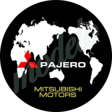 Imagem de Capa de Estepe Personalizada Pneu aro 17 Exclusiva para Pajero TR4 4WD