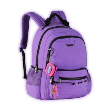 Imagem de Mochila Luluca de Costas Escolar Juvenil Infantil Meninas - Clio Style