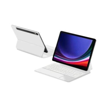 Imagem de Capa Teclado Mágico Smart Folio Para Samsung Galaxy Tab S10 FE S7 S8 S