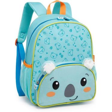 Imagem de Mochila Infantil Bichinhos Zoo 3d Creche Escolar Fofa - Nova Rio, Coal