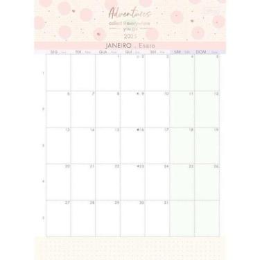 Imagem de Calendário Planner 21 X 29 Cm Soho Tilibra 2025  347884