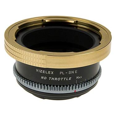 Imagem de Adaptador de lente acelerador Vizelex CINE ND compatível com lentes Arri PL em câmeras Sony E-Mount