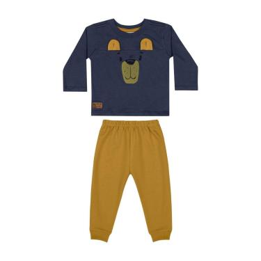 Imagem de Conjunto Camiseta e Calça para Bebê Menino Quimby-Masculino