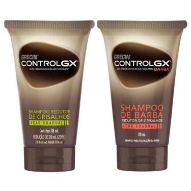 Imagem de Grecin Control Gx Kit - Gx Barba E Bigode + Gx Shampoo