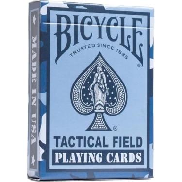 Imagem de Bicycle Tactical Field Playing Cards, 1 Deck, Navy Blue or Special Ops Black (Colors May Vary)