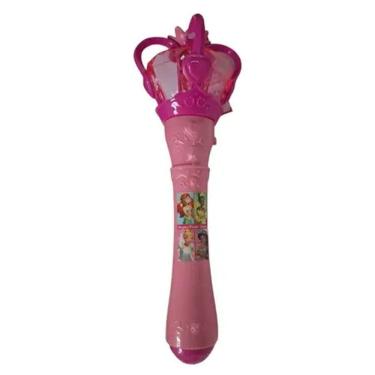 Imagem de Varinha Mágica com Luz Princesas Disney Infantil - Toyng