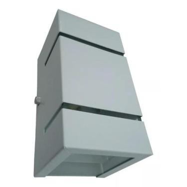 Imagem de Arandela Frisos Parede Muro Externa Interna 1318M - Branco - Bruno Aca