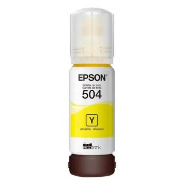 Imagem de Refil de tinta epson t504422 amarelo 70ml l4150 l4160 l4260 l6161 l141