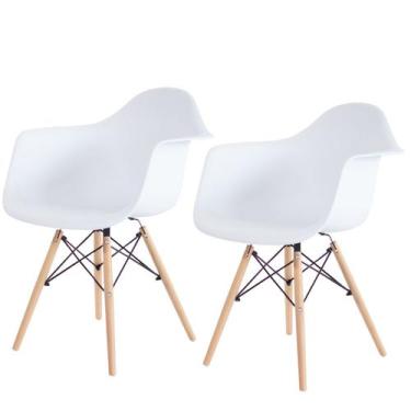 Imagem de Kit 2 Poltronas Decorativas Charles Eames Eiffel 132PP - Riverside,  B