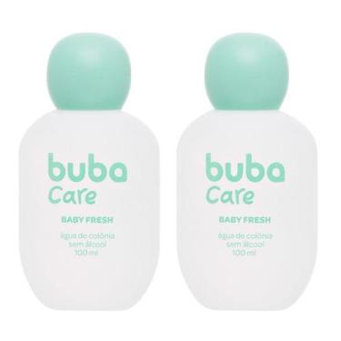 Imagem de Kit 2 Colônias Bebê 100ml Baby Fresh Suave Sem Álcool Cheirinho De Pai