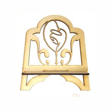Imagem de Suporte de leitura em MDF para bíblia, livros - Taqua Laser