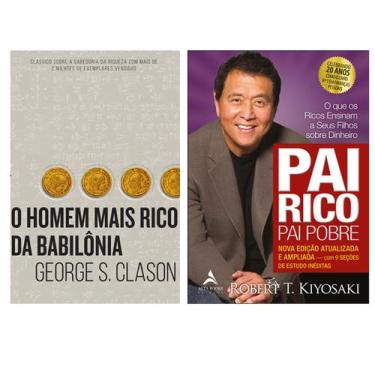 Imagem de O homem mais rico da Babilônia + Pai Rico, Pai Pobre- Edição Atualizad