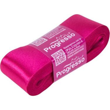 Imagem de Fita de Cetim 38MM 10M PINK 303 - Fitas Progresso