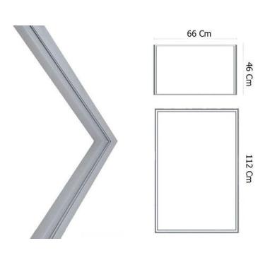 Imagem de Jogo Borracha Gaxeta Geladeira Para Brastemp Brd45d - PROLAR BORRACHAS