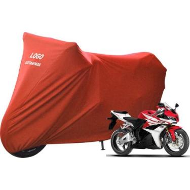 Imagem de Capa Para Moto Honda CBR 600 RR Alta Durabilidade De Luxo - Mz, Vermel
