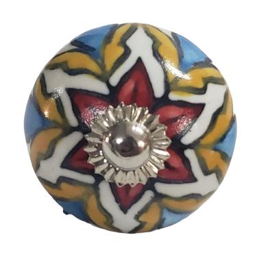 Imagem de Puxador Cerâmica Indiano Modelo 64