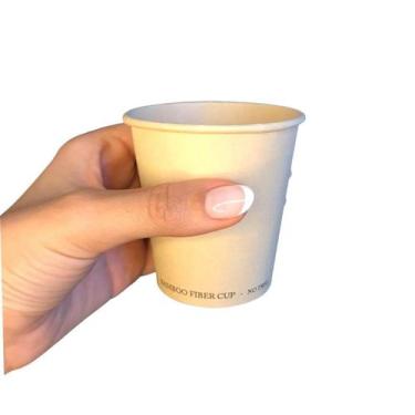 Imagem de Kit Copo Fibra Bambu 200ml Biodegradável Térmico  500un - Anders Pack