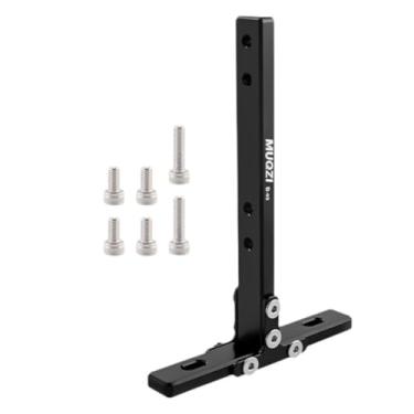 Imagem de oshhni Adaptador de gaiola de garrafas de bicicleta Adaptador de chaleira Racket Rack Mount Mount Universal Aluminum Ligy Ciclismo Copo Base de montagem do, para Garrafa Dupla