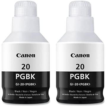 Imagem de Garrafa de tinta Canon GI-20 PGBK compatível com PIXMA G6020 G5020