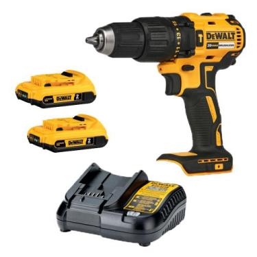 Imagem de Parafusadeira Furadeira Imp 20V DCD7781 2x 2.0 DeWalt Bivolt
