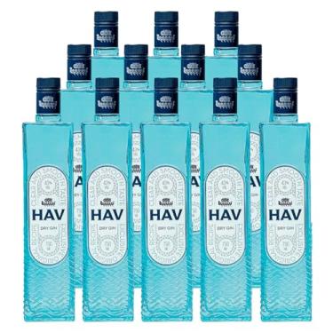 Imagem de Gin HAV Dry Gin Garrafa de Vidro 750ml 12 Unidades