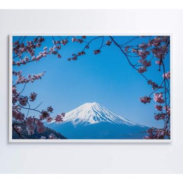 Imagem de Quadro Monte Fuji 60x40 Cm Adesivo Fotográfico