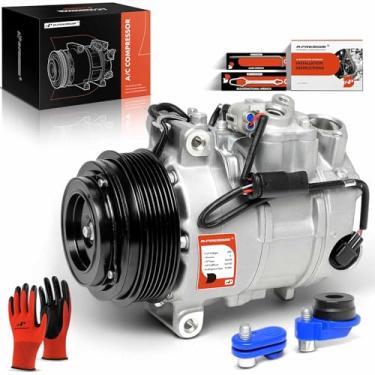 Imagem de A-Premium Compressor de ar condicionado AC com embreagem compatível com Mercedes-Benz E350 3.5L 2013-2014, ML350 3.5L 2013-2014