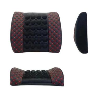 Imagem de Almofada De Apoio Lombar Para Carro, Travesseiro De Pescoço, Apoio Par