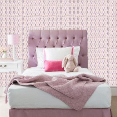 Imagem de Papel De Parede Infantil Balão Rosa