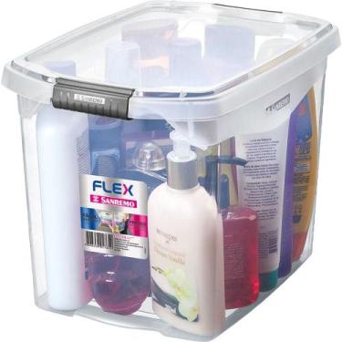 Imagem de Organizador 11 Litros Sanremo Flex SR911 Cristal