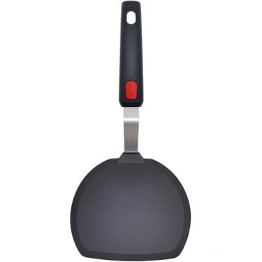 Imagem de Espátula de silicone, espátulas largas de panqueca para panela antiaderente, resistente ao calor de 315 °C, espátula de cozinha fina e flexível para uso na cozinha, flipper para omelete, ovo de peixe