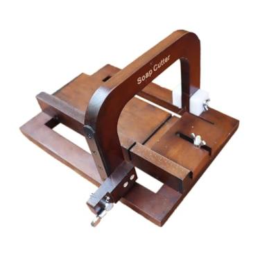 Imagem de Colaxi Cortador de sabão, fatiador de pão de sabão, fio ajustável, multifuncional, máquina de corte de fio grande para queijo, manteiga, arte, artesanato,