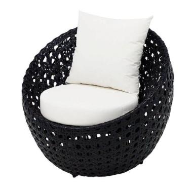 Imagem de Poltrona Duty Trama Fibra Sintética e Alumínio com Almofada Impermeáve